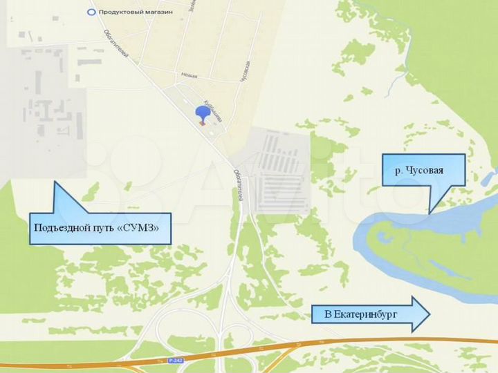 Аукцион: 2-к. квартира, 52,7 м², 2/2 эт.