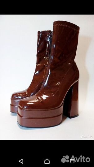 Ботильоны женские в стиле Versace Bratz