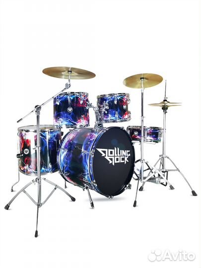 Rolling Rock JR-2232C Blue Snake, Ударная установк