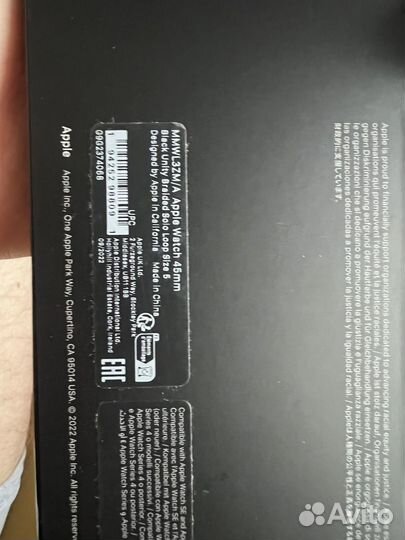 Ремешок apple watch Black Unity Braided Solo Loop