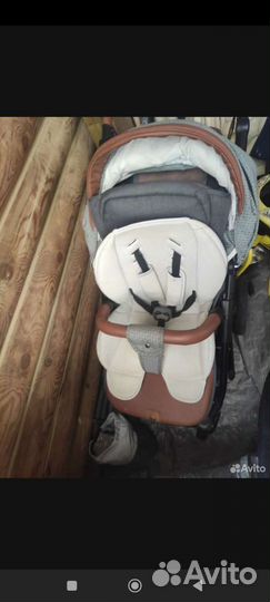 Коляска 2 в 1 camarelo cone