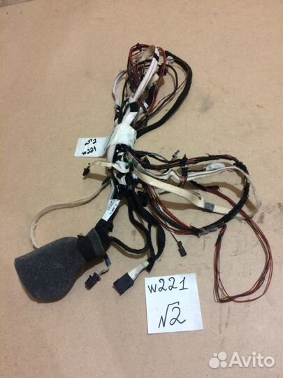 Обшивка потолка проводка Mercedes S-class W221