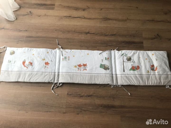 Бортики в кроватку