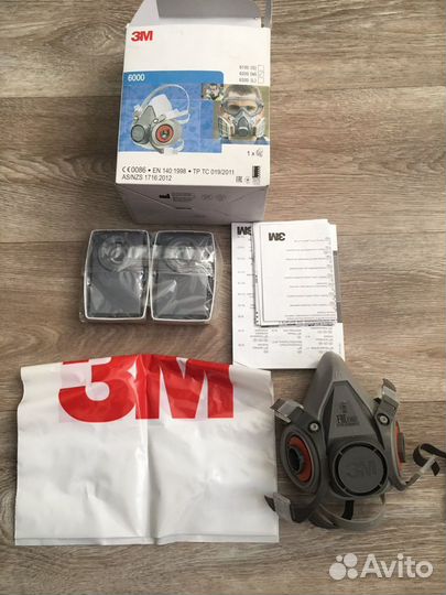 Полумаска 3м 6000