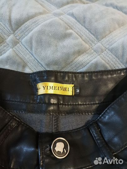 Шорты женские кожаные