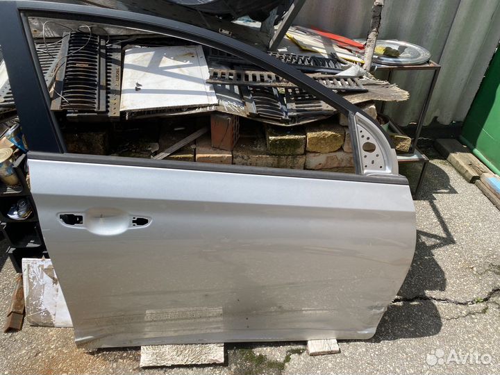 Дверь передняя левая hyundai solaris 2