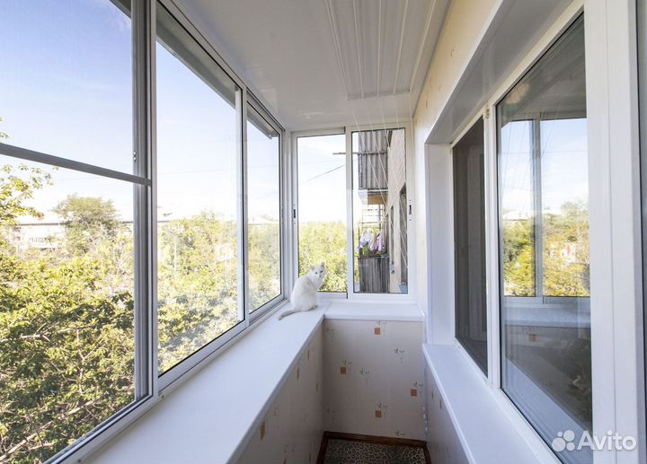 Остекление балконов / отделка балконов