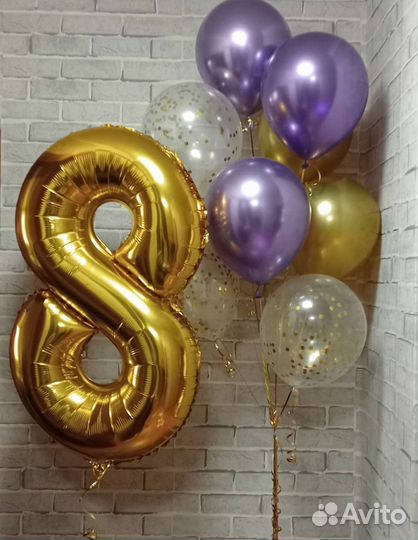 Гелиевые воздушные шары, композиции, оформление