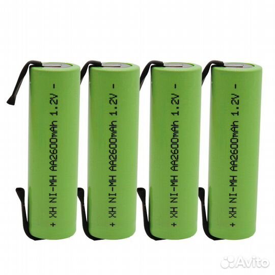 Аккумуляторы Ni-MH AA/AAA под пайку