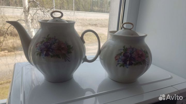 Чайник заварочный фарфоровый СССР