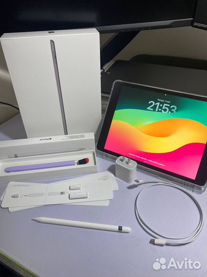 Планшет Apple iPad 9 со стилусом