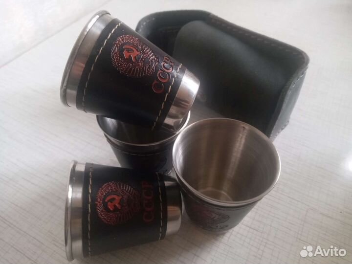 Рюмочки металлические