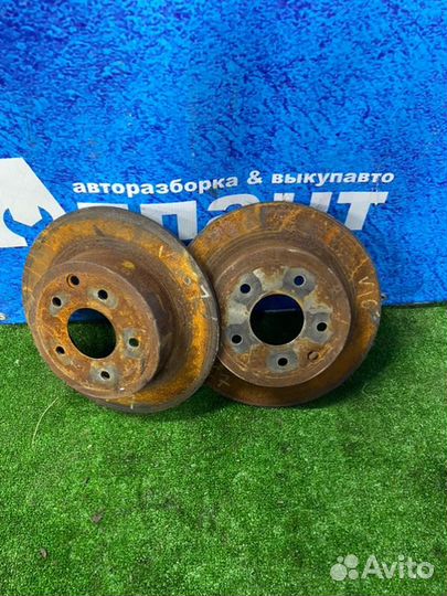 Диск тормозной задний Nissan Qashqai J10 HR16DE