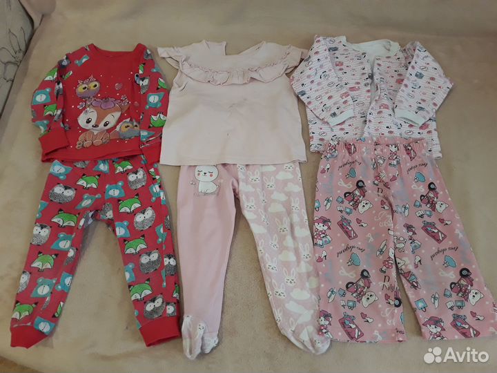 Пакет одежды для девочки 1-2 года