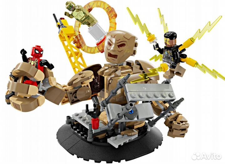 Lego Marvel 76280, Человек-паук, Песочный человек