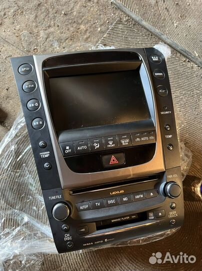 Магнитола Lexus GS430 дисплей экран