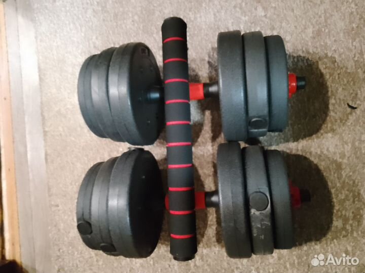 Штанга и гантели 20 кг новый