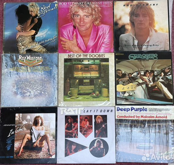 Пластинки зарубежные. Фирменный винил NM