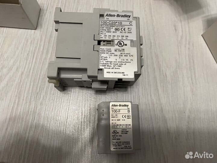 Контактор Allen-Bradley 100-C23KF10