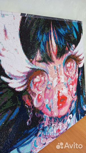 Алмазная мозаика готовая 40x40