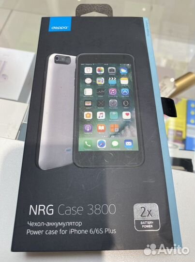 Чехол аккумулятор iPhone 6+ plus 6s+ plus