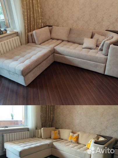 Перетяжка мягкой мебели