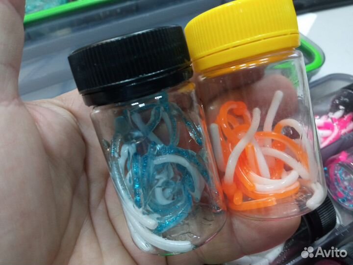 Набор Libra fetty d-worm и Доширак (ручная работа)