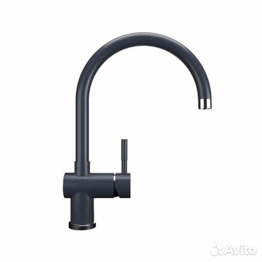 Кухонный смеситель Ulgran антрацит U-021-343