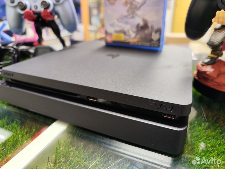 PS4 Slim 1TB 2020(2208) 2 Джоя/50+Игр еа