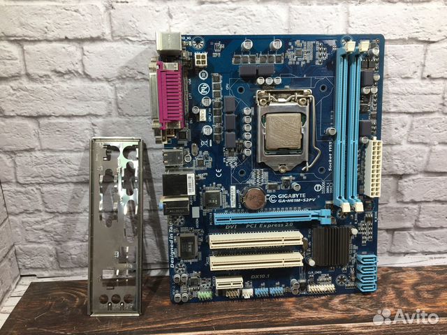 Материнская плата Gigabyte GA-H61M-S2PV+Celeron G5 купить в ...
