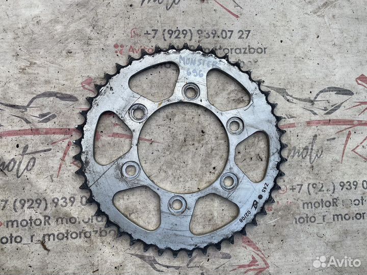 Ducati monster 696 задняя звезда