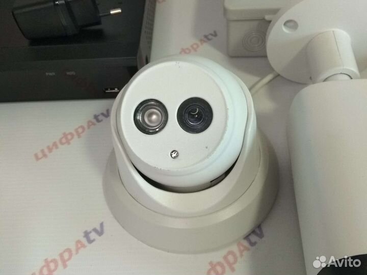 Комплект видеонаблюдения 17 Камер IP с микрофоном