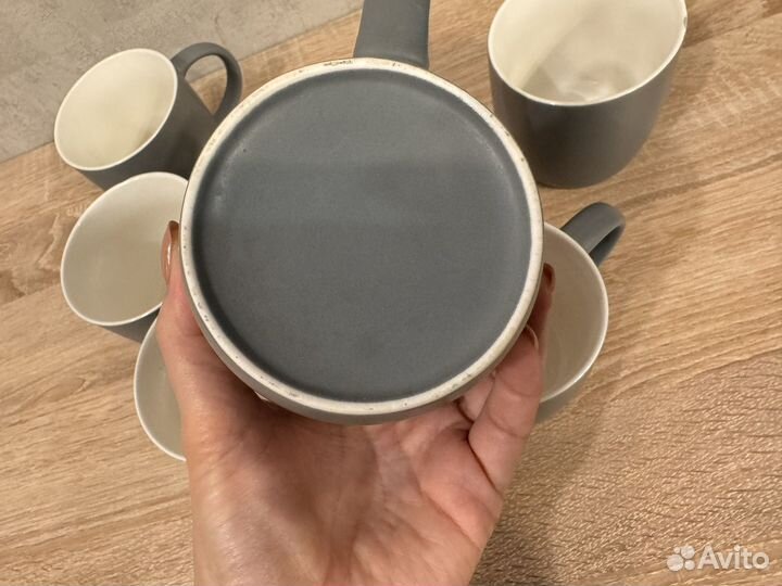 Кружки o'kitchen 360 мл серые