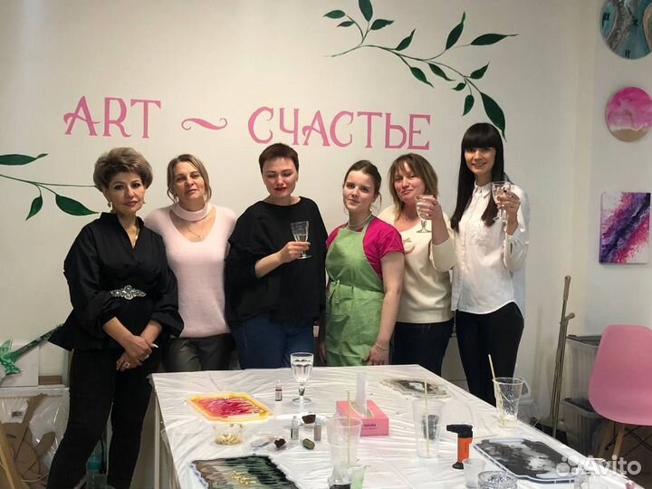 Мастер класс по эпоксидной смоле