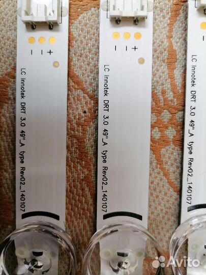 Подсветка тв LG 49LB561U