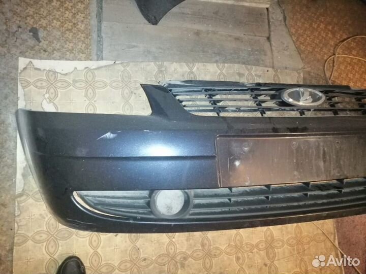 Бампер на приору