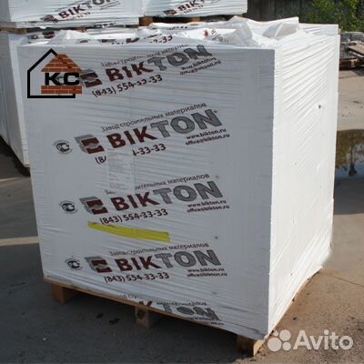 Газобетонный блок перегородочный