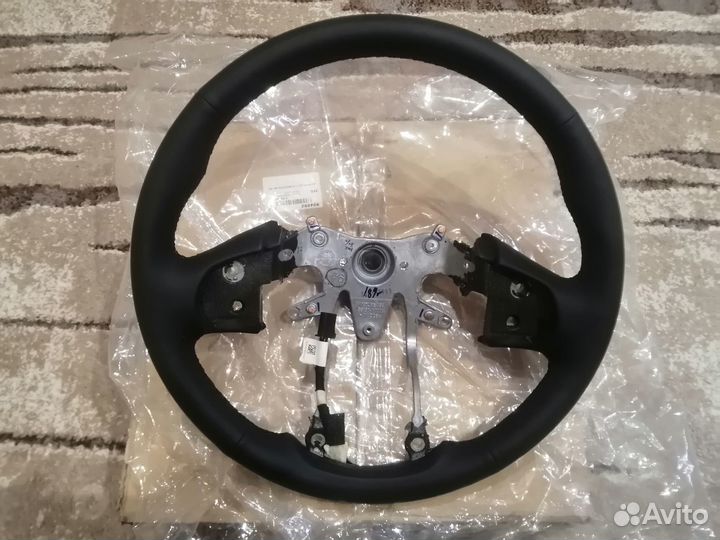 Новый кожаный руль Kia Rio с обогревом