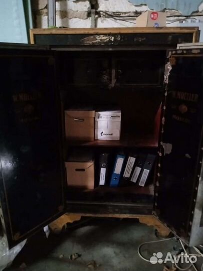 Сейф 1900г. Moeller старинный