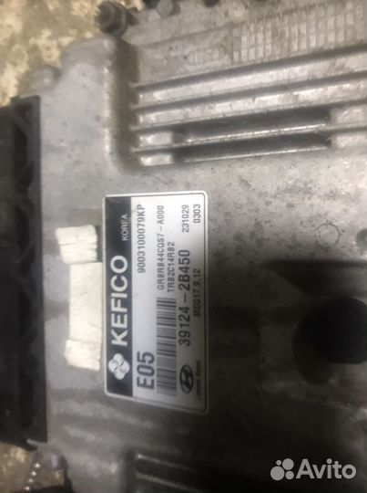 Эбу мозги на Hyundai Solaris