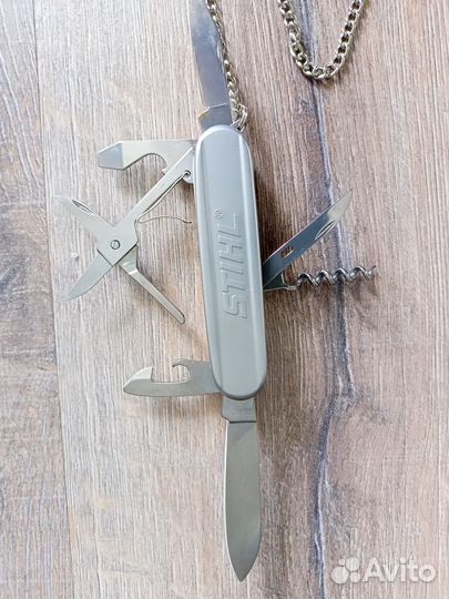 Нож stihl новый, оригинальный + зажигалка