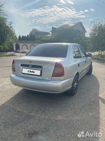 Hyundai Accent 1.5 AT, 2005, 237 706 км