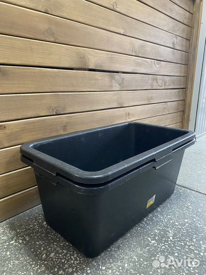 Таз прямоугольный строительный 65 литров