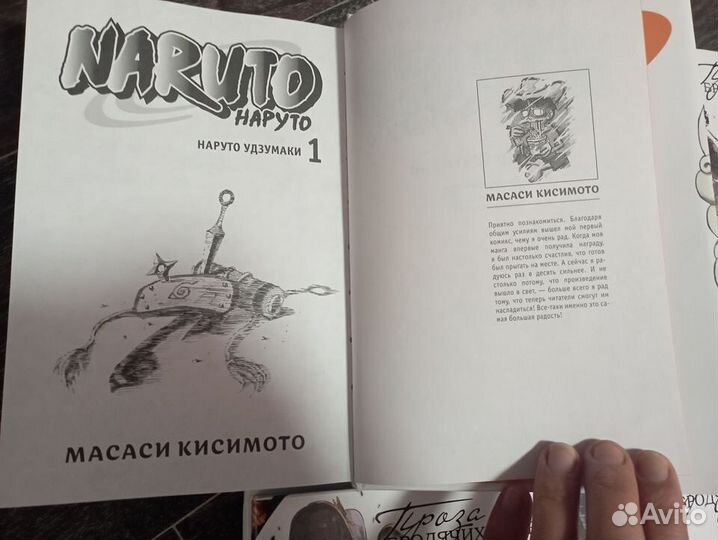 Манга Наруто и Проза бродячих псов