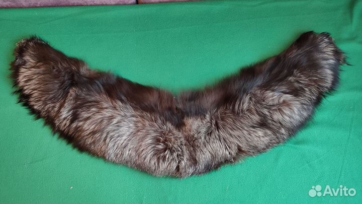 Воротник песец съёмный