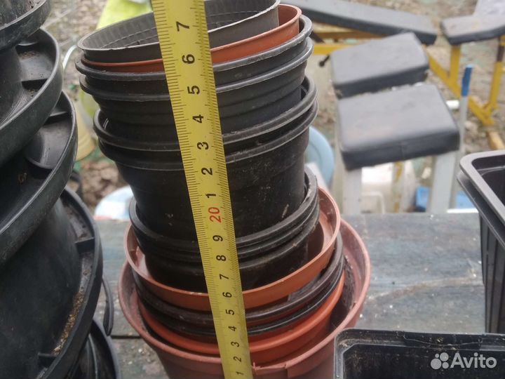 Цветочное горшки для рассады 30 шт