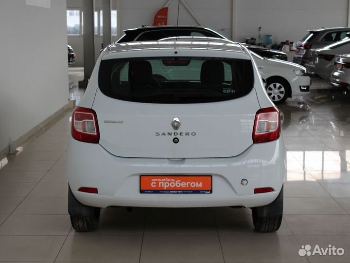 Renault Sandero 1.6 МТ, 2018, 184 250 км