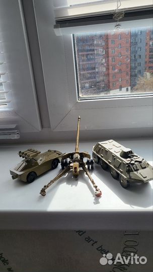 Игрушки СССР военная техника