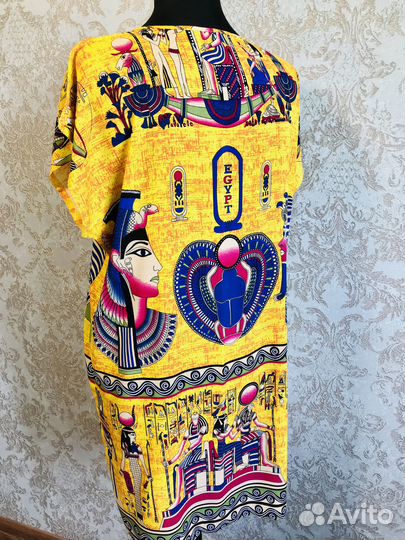Платье туника новое домашнее хлопок р. 50-56