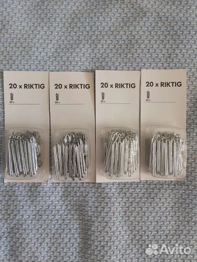 Крючки для гардин IKEA riktig